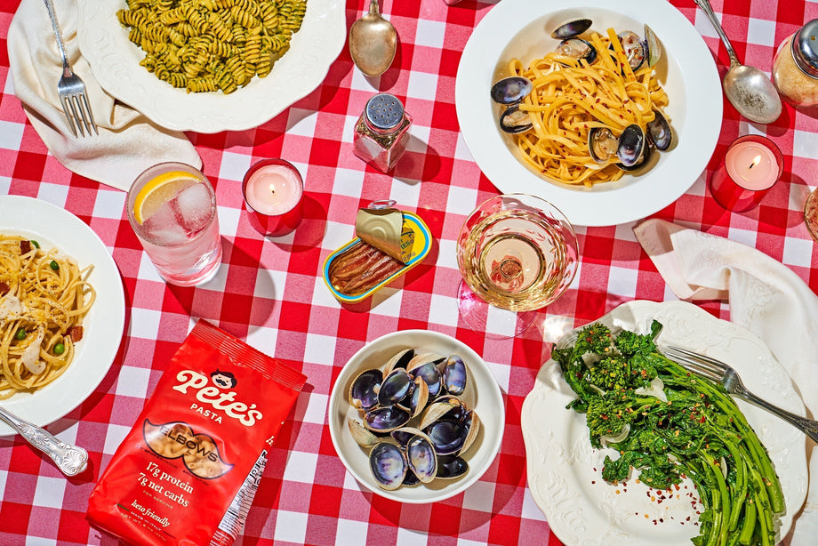 Pete's Pasta vs. Carbe Diem Low-Carb Pasta