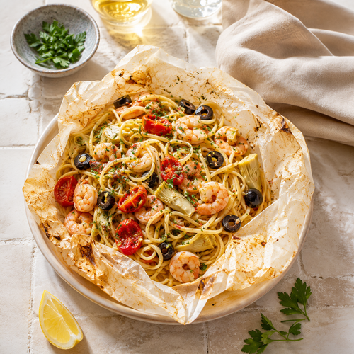 Linguine al Cartoccio