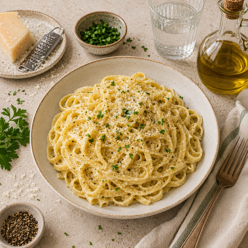 Pasta Cacio e Uova