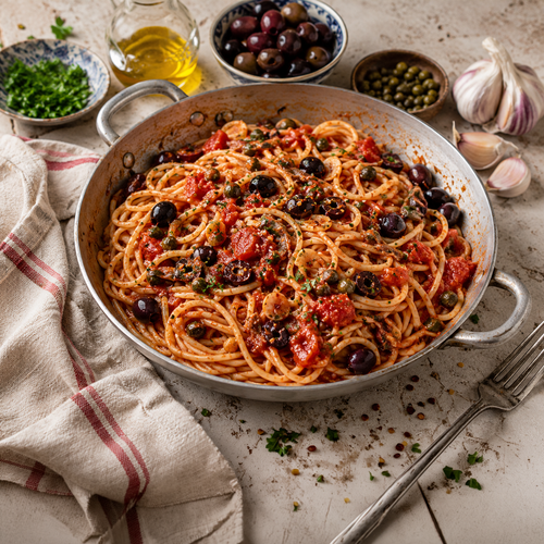 Pasta Puttanesca