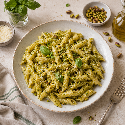 Pasta al Pesto di Pistacch