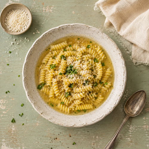 Pasta en Brodo