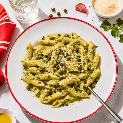 Penne con Salsa Verde