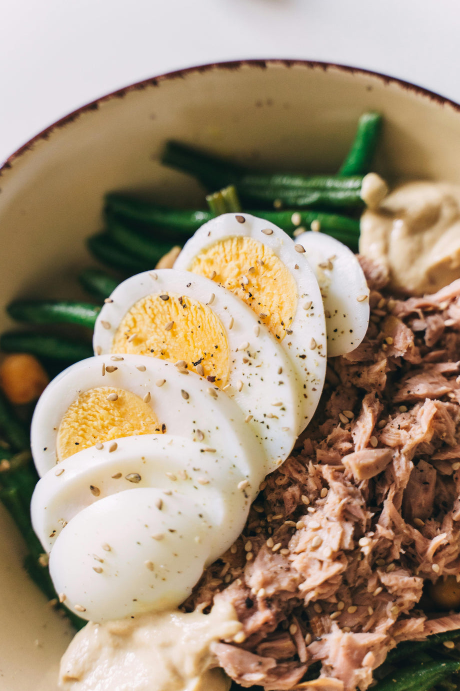 High Protein Tuna Pasta Salad