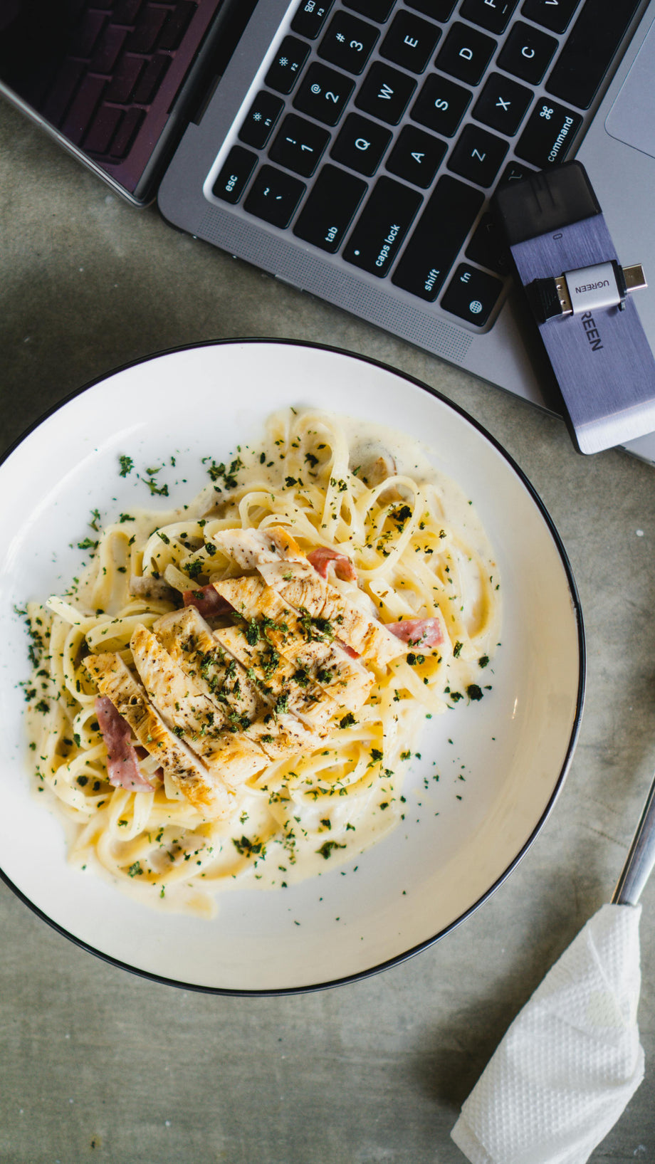 High Protein Chicken Pasta