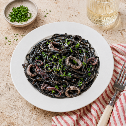 Spaghetti al Nero di Seppie