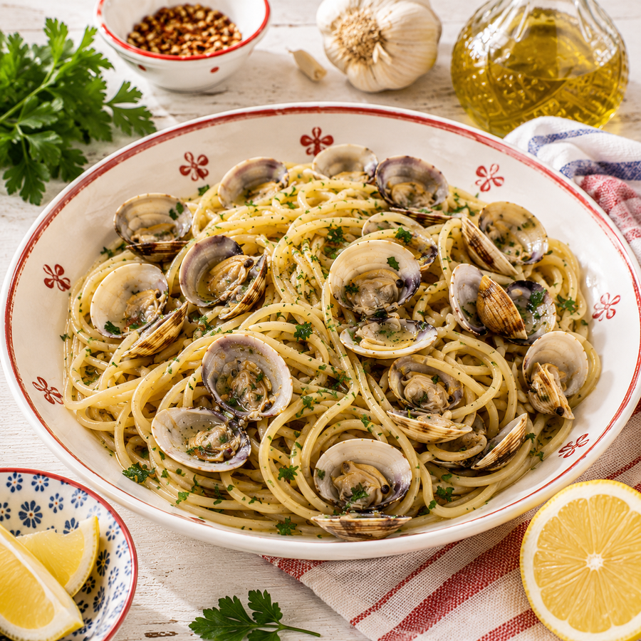 Spaghetti alle Vongole in Bianco