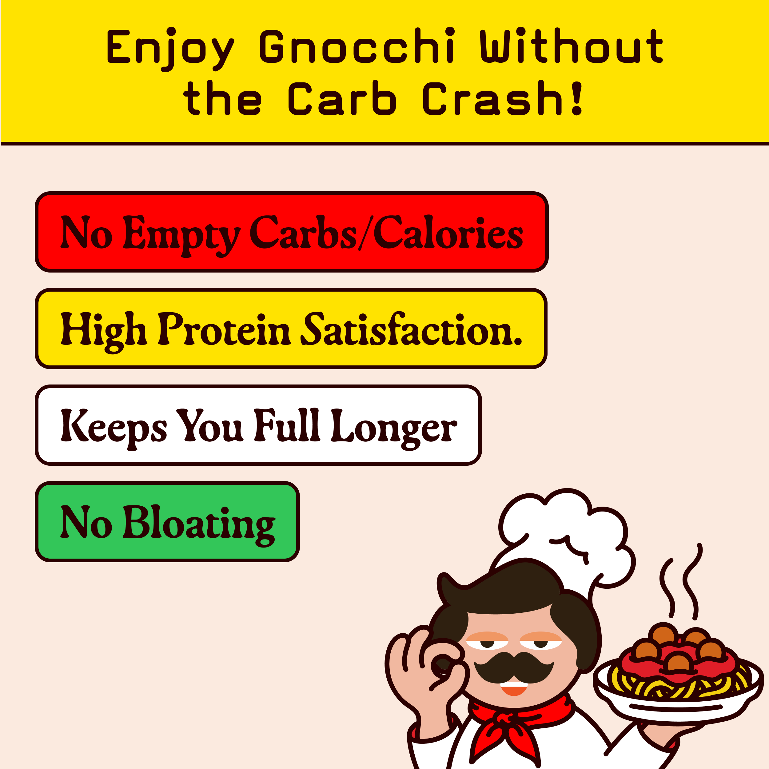 Gnocchi pro amazon image 5 carb crash benefits