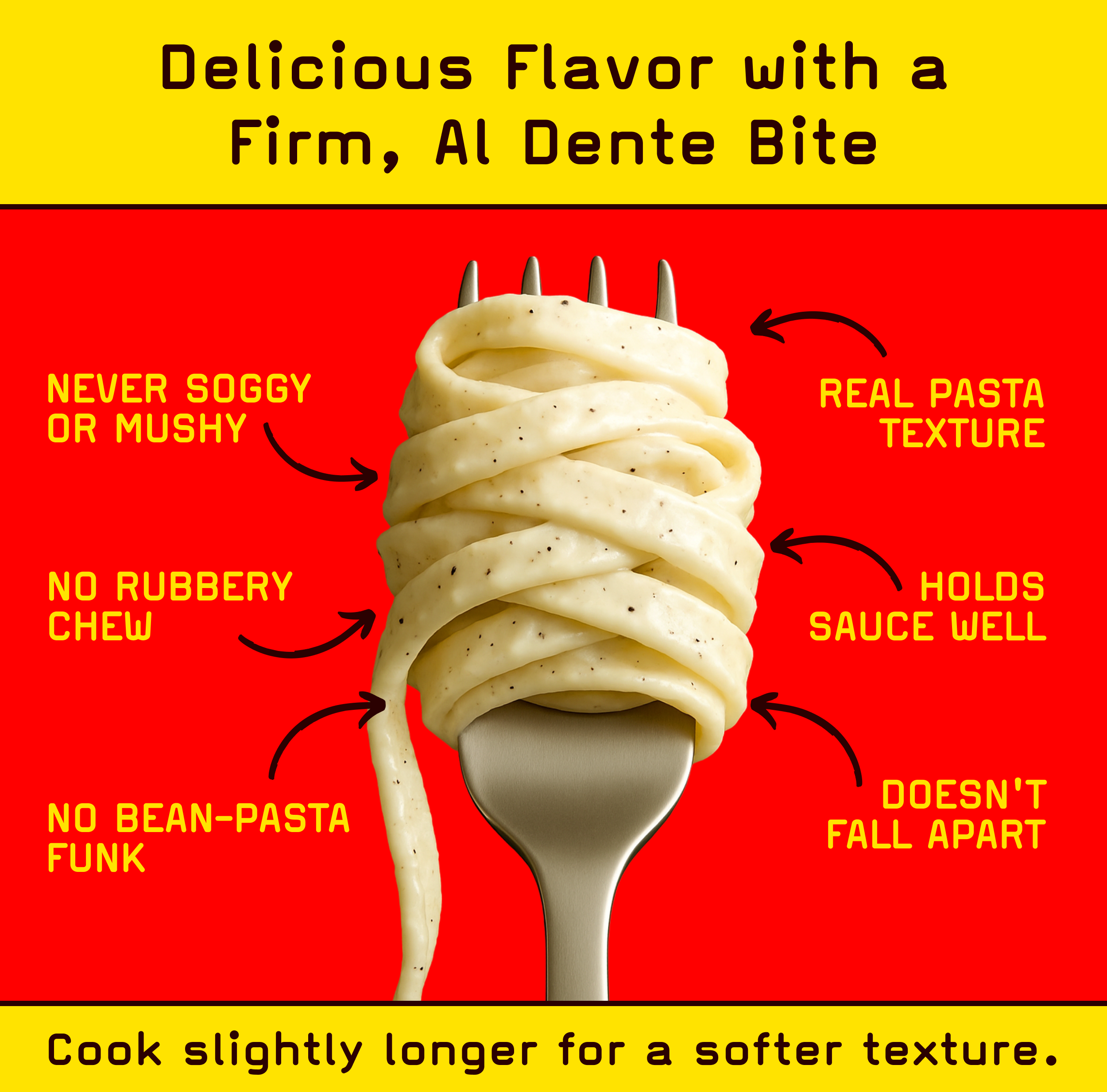Fettuccine amazon image 4 taste texture expectation