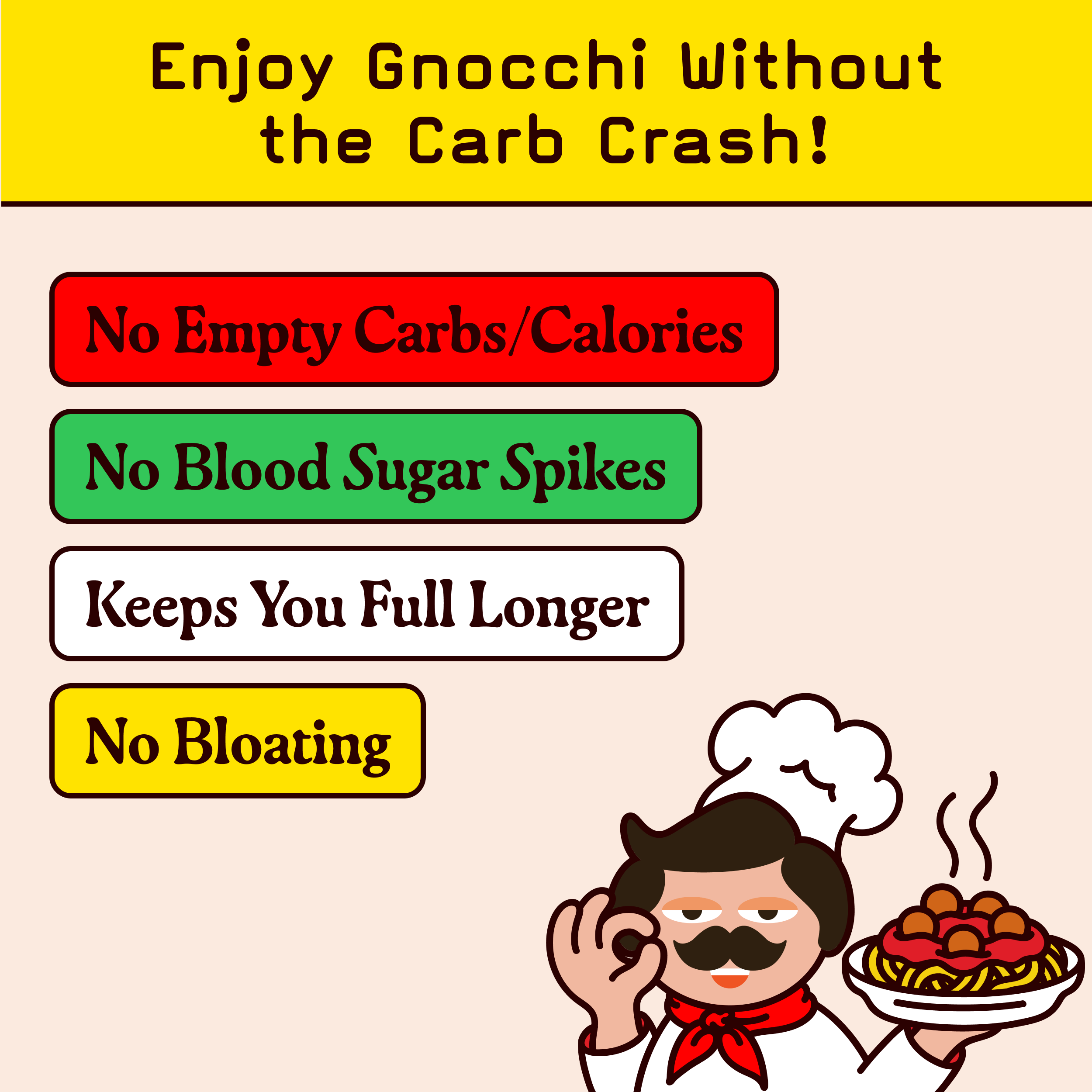 Gnocchi lite amazon image 5 carb crash benefits