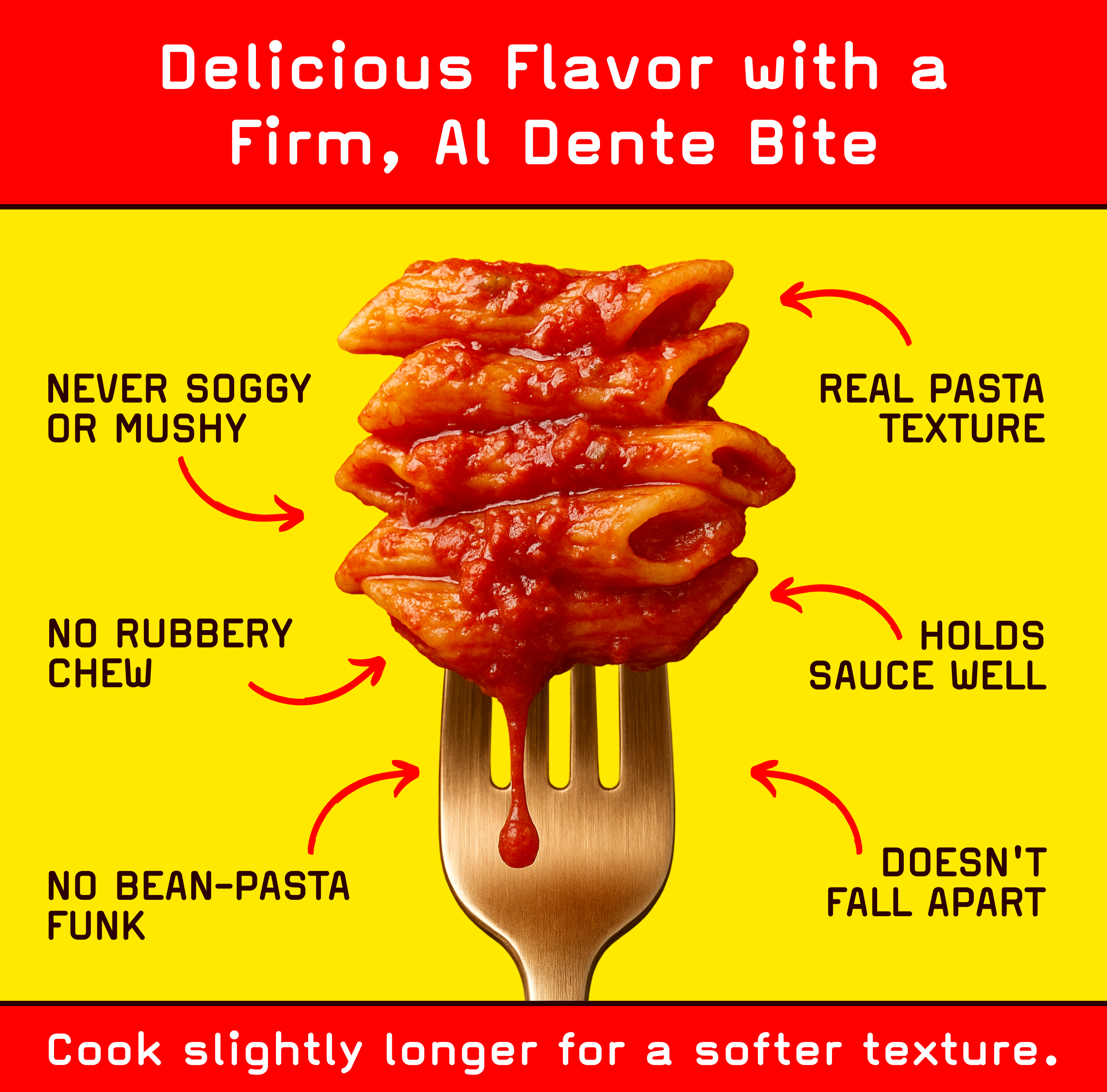 Penne amazon image 4 taste texture expectation